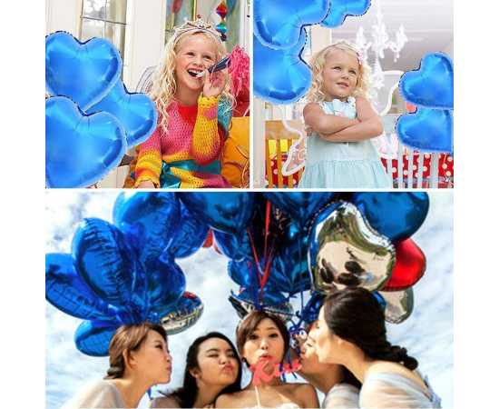 5 Pcs Hearts For Valentine & Special Party Balloons