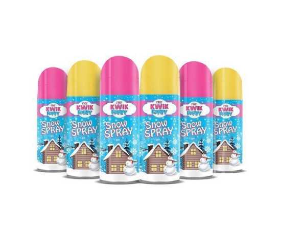 Small Size Snow Spray For Party Celebrations - Pack Of 10