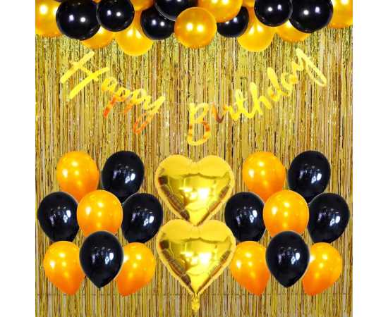 Happy Birthday Party Theme Balloons Set
