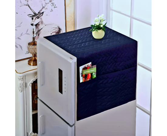 Fridge Top Cover Executive # NC-2007 - Navy Blue