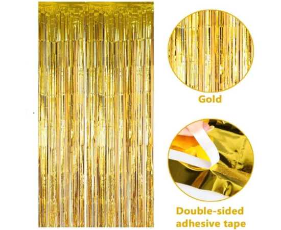 Yellow & Black Charming Birthday Party Decoration Balloons Set