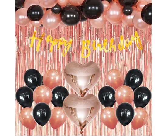 Happy Birthday Party Theme Balloons Set