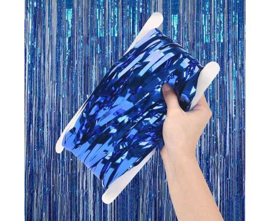 Blue Swanky Birthday Theme Decorations Balloons Set