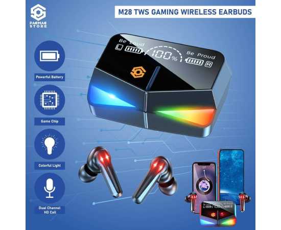 M28 TWS Gaming Wireless Infurion Earbuds