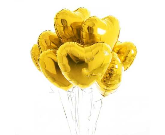 5 Pcs Hearts For Valentine & Special Party Balloons