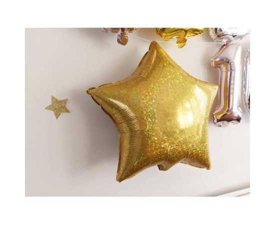 Wonder Balloons Shining Star Shape 10 Inch - Set 2 Pcs