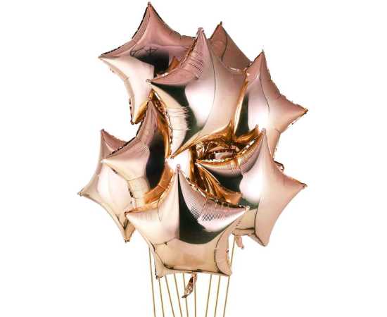 Lovely Rose Gold & Silver Happy Birthday Theme Set