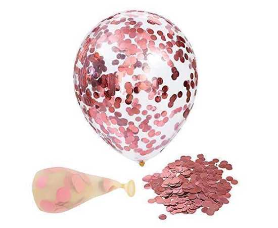 Enhancing Birthday Theme Confetti Balloons Set