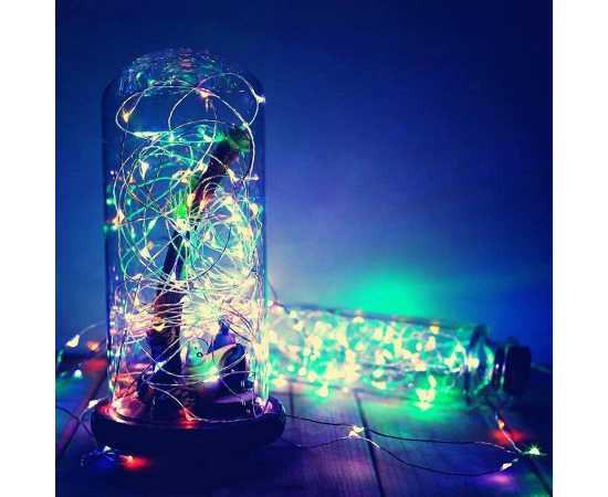 20 Feet Multi RGB Fairy Light String For Parties & Weddings - 220V