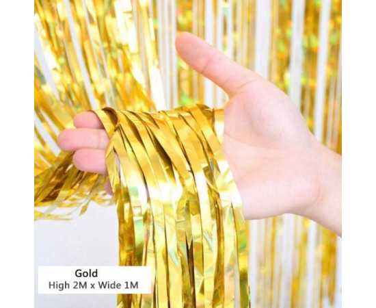 Silver And Golden Happy Anniversary Home Decor Theme Balloons Set