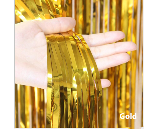 Back Drop Foil Curtains For Birthday & Wedding