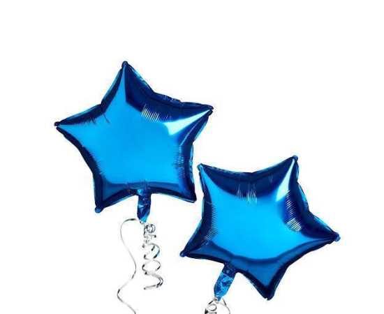 Wonder Balloons Shining Star Shape 10 Inch - Set 2 Pcs