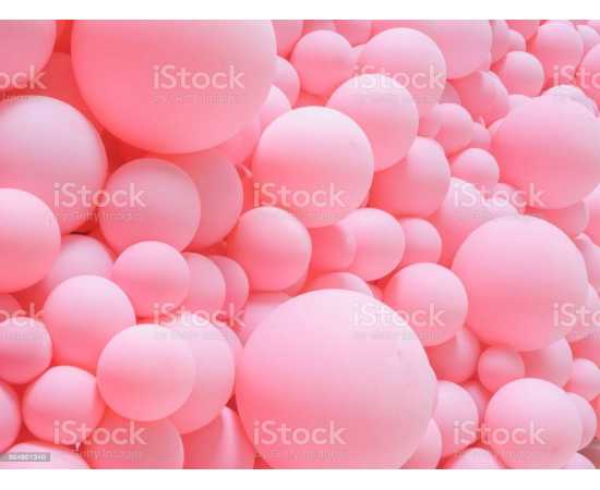 Lovely Bride To Be Silver & Pink Theme Balloons Set
