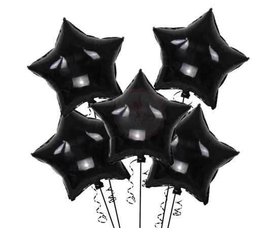 Wonder Balloons Shining Star Shape 10 Inch - Set 2 Pcs