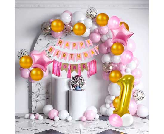 Amazing Happy Birthday Theme Confetti Balloons Set