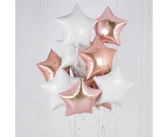 Wonder Balloons Shining Star Shape 10 Inch - Set 2 Pcs
