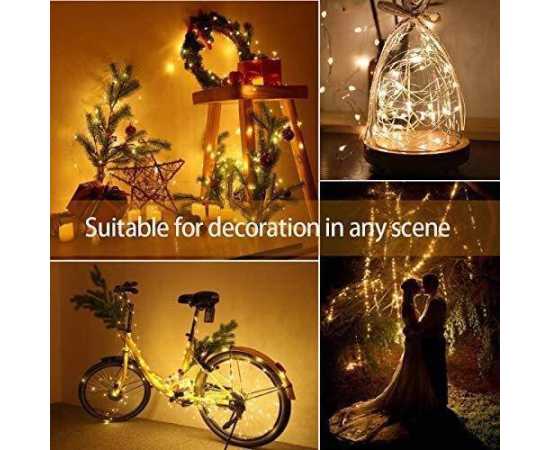 20 Feet Battery Operated Fairy Lights Led For Home Decor Set