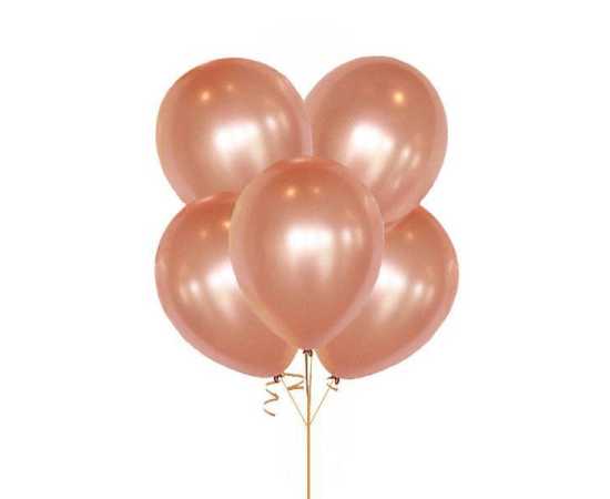 Rose Gold Balloons Home Decoration Set