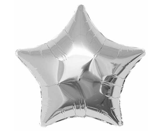 Wonder Balloons Shining Star Shape 10 Inch - Set 2 Pcs