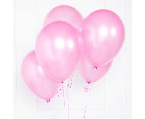 Graceful Pink Theme Of Happy Birthday Card/Banner & Balloons Set