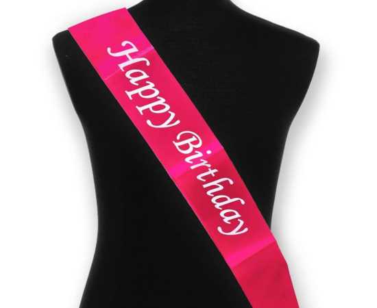 Birthday Girl Satin Ribbon Sash
