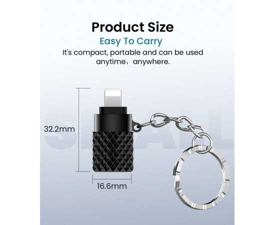 Camera Adapter USB Female Connector Lightning To USB Otg 2.0