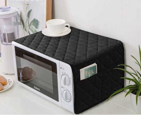 Alfateh Black Quilted Executive Oven Cover - 1 Piece