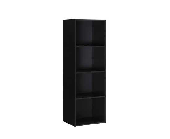 4 Tier Cube Storage Unit Rack Organizer Book Display Shelf