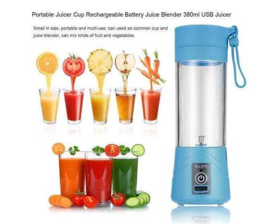 USB Rechargeable 6 Blades Juicer Blender MachineUSB Rechargeable 6 Blades Juicer Blender Machine