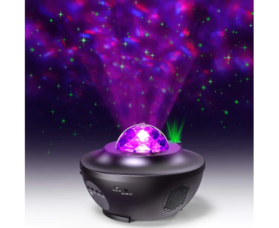 Big Bowl Galaxy Projector Night Light Table Lamp Music StarryBig Bowl Galaxy Projector Night Light Table Lamp Music Starry