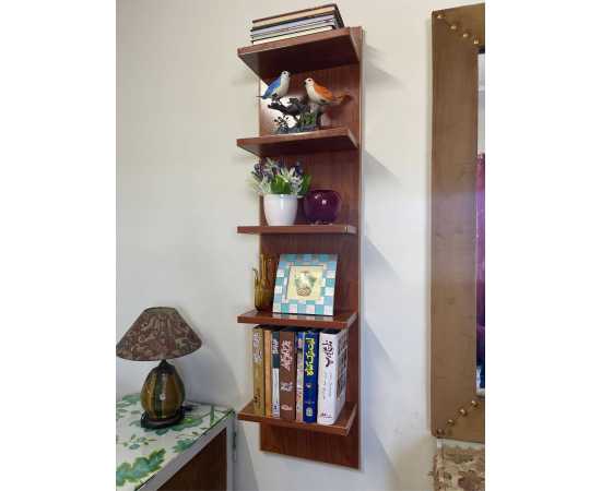 5-Tiers Diy Elegant Zig Zag Large Mount Corner Wall Shelf