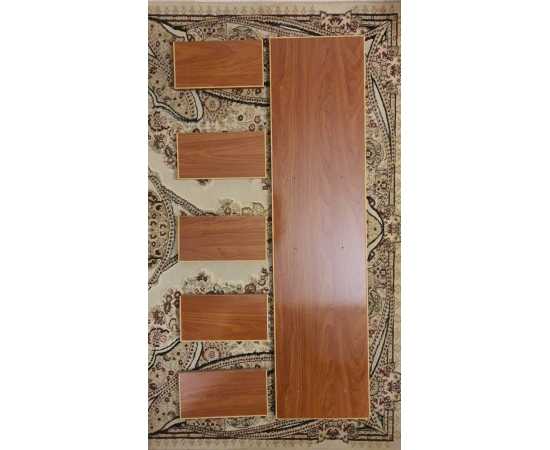 5-Tiers Diy Elegant Zig Zag Large Mount Corner Wall Shelf