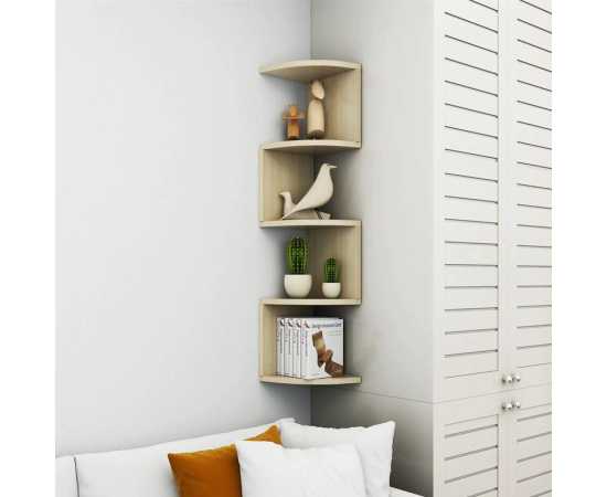 Marvelous 5 Layer Wall Mounted Corner Storage