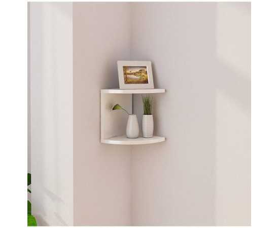 Marvelous 2 Layer Wall Mounted Corner Storage