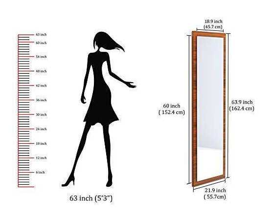 Full-Length Vanity Mirror (60 Inches X 22 Inches)