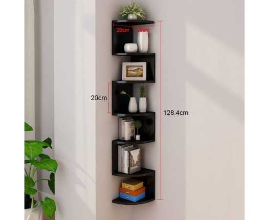 Marvelous 7 Layer Diy Wall Mounted Shelves Wall Mounted Corner Storage