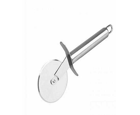 Silver Stainless Steel Pie Pizza Server & Cutter Wheel - Pack Of 2