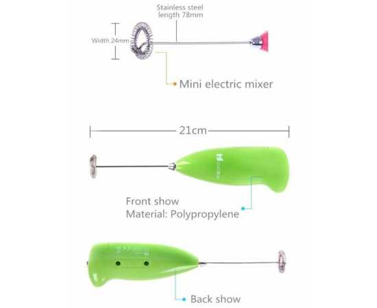 Electric Egg Beater Milk Drink Coffee Whisk Mixer