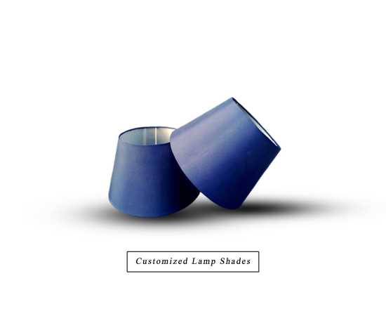 Lamp Shades Midnight Blue - 1 Pair
