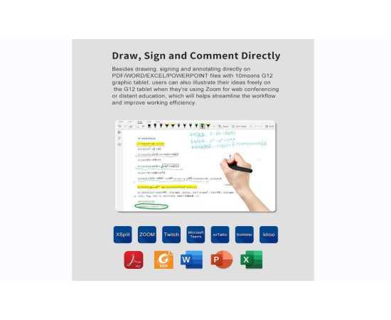G12 Master Digital Graphic Drawing & Writing TabletG12 Master Digital Graphic Drawing & Writing Tablet