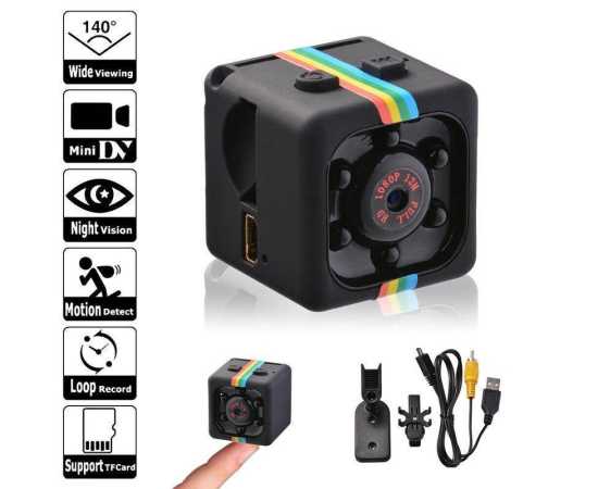 SQ 11 Mini Hidden Camera 1080p