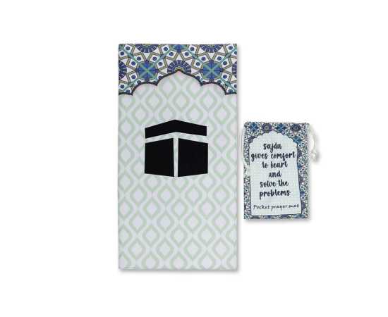 Zam Zam Pocket Travel  Prayer Mat - 1 Piece