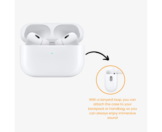 Air Buds Pro 2nd generation Bluetooth Support - White