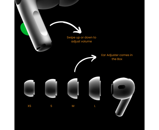 Air Buds Pro 2nd generation Bluetooth Support - White