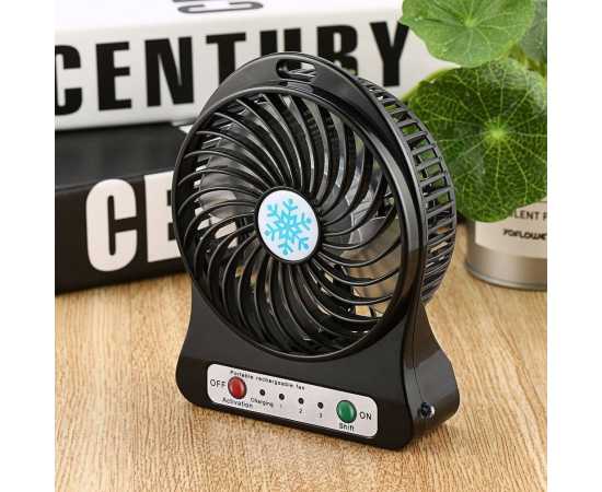 Compact USB Charging Mini Table Fan with Speed ControlCompact USB Charging Mini Table Fan with Speed Control