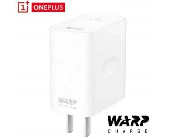 Oneplus OEM White Mobile Warp Charger - 1 Piece
