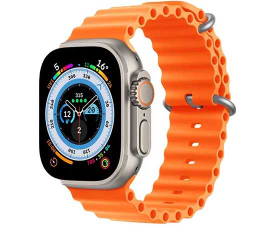 C800 Ultra Smart Watch 49MM Straps - Orange