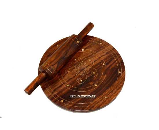 Stylish Wooden Rolling Pin & Board