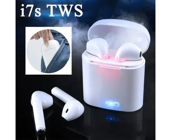 wireless earbuds With Charging Case black