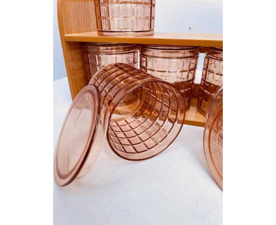 Glaxy Spices Storage Organizer Jars Masala Rack